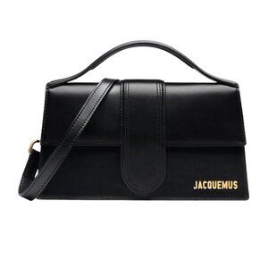 NWT Jacquemus Le Grand Large Bambino Handbag in Black - 40% OFF RETAIL